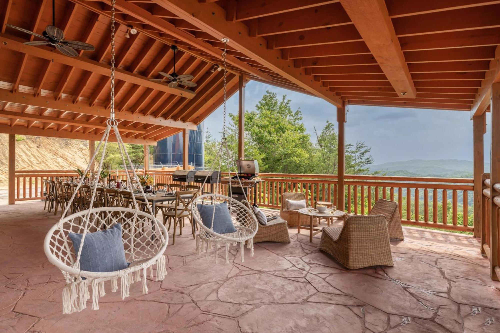Sugarland By Avantstay Sleeps 28 Home Theatre Two Hot Tubs Indoor Pool Incredible Views Pigeon Forge Exteriér fotografie