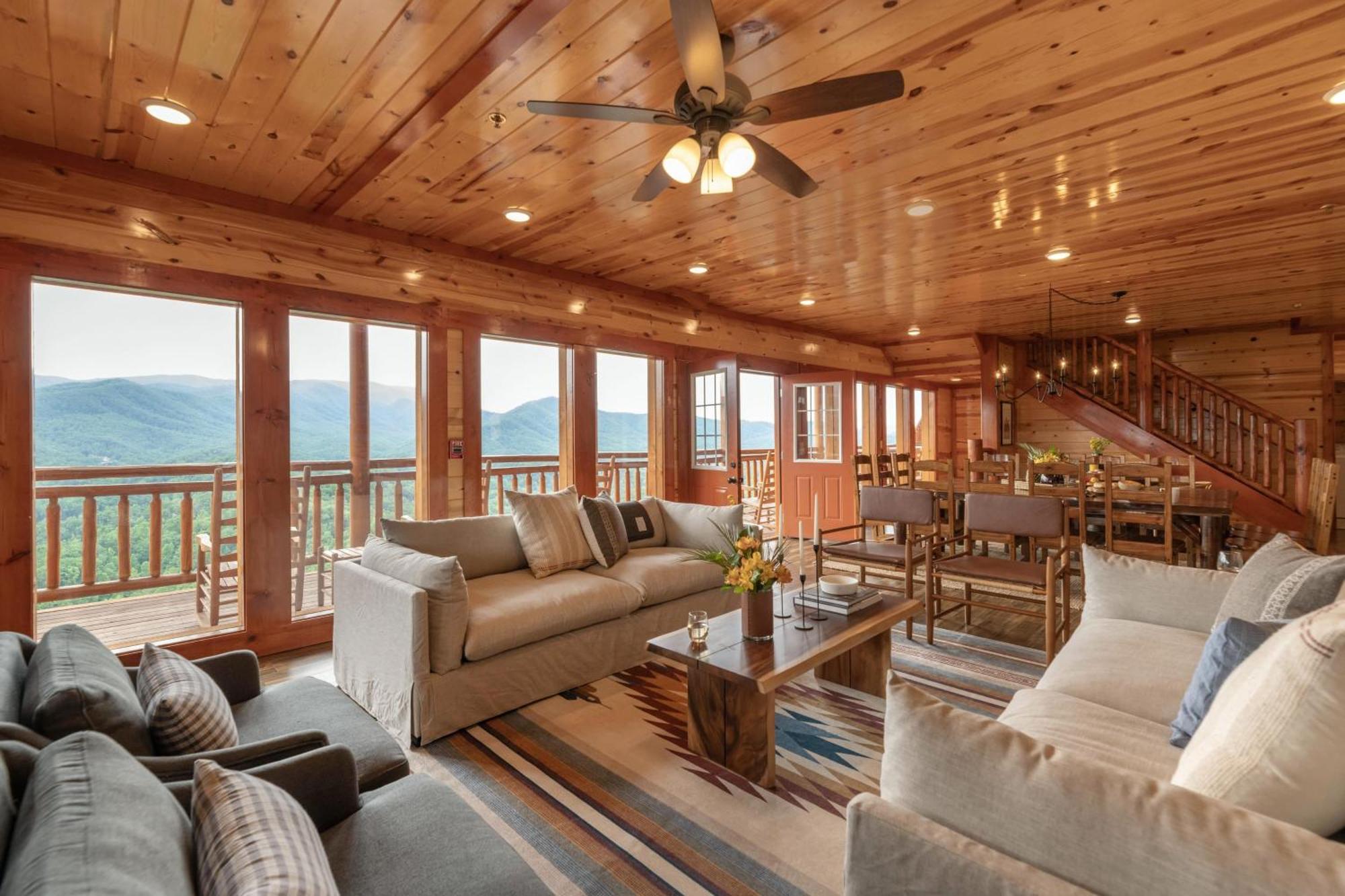 Sugarland By Avantstay Sleeps 28 Home Theatre Two Hot Tubs Indoor Pool Incredible Views Pigeon Forge Exteriér fotografie