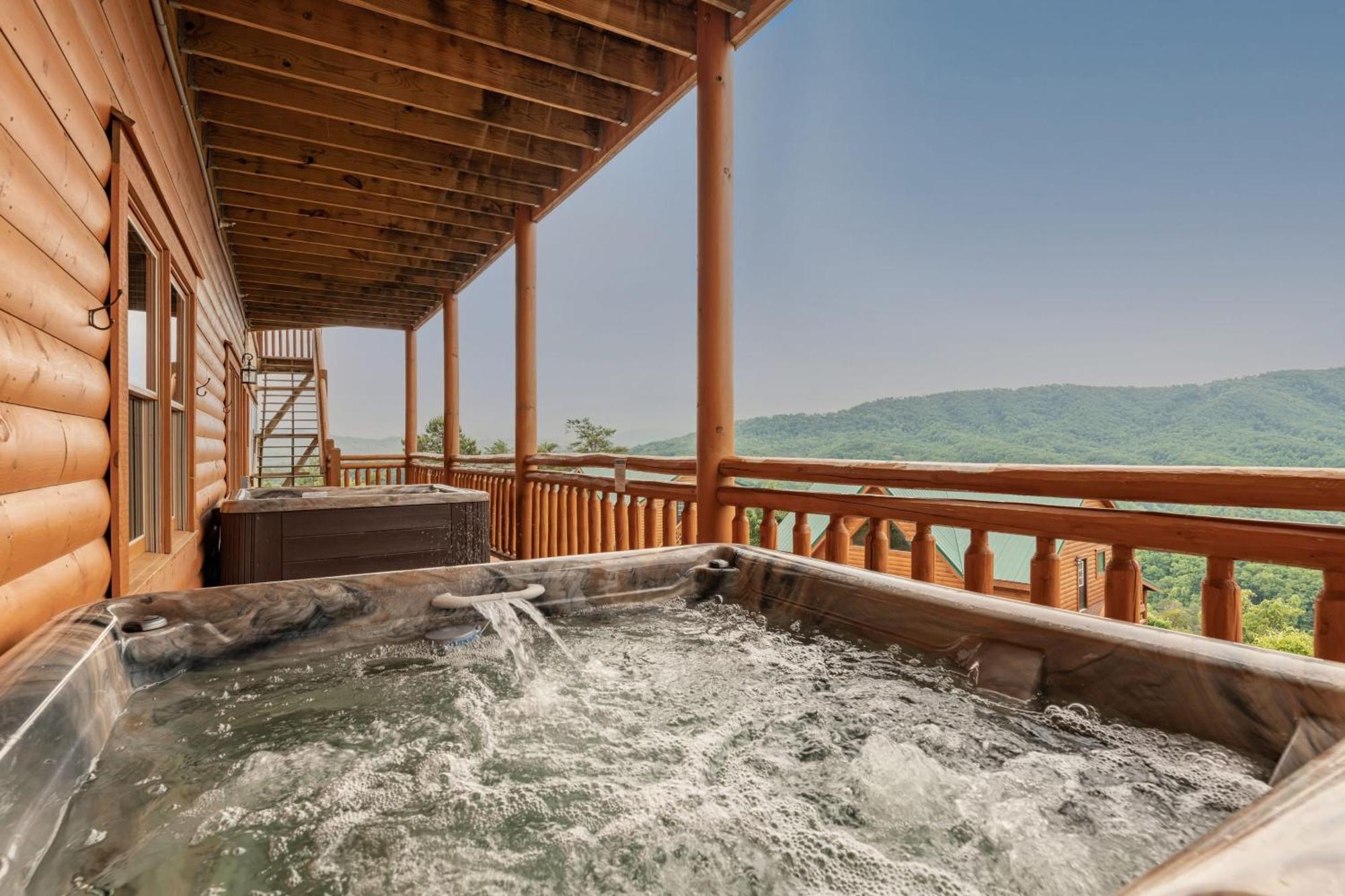 Sugarland By Avantstay Sleeps 28 Home Theatre Two Hot Tubs Indoor Pool Incredible Views Pigeon Forge Exteriér fotografie